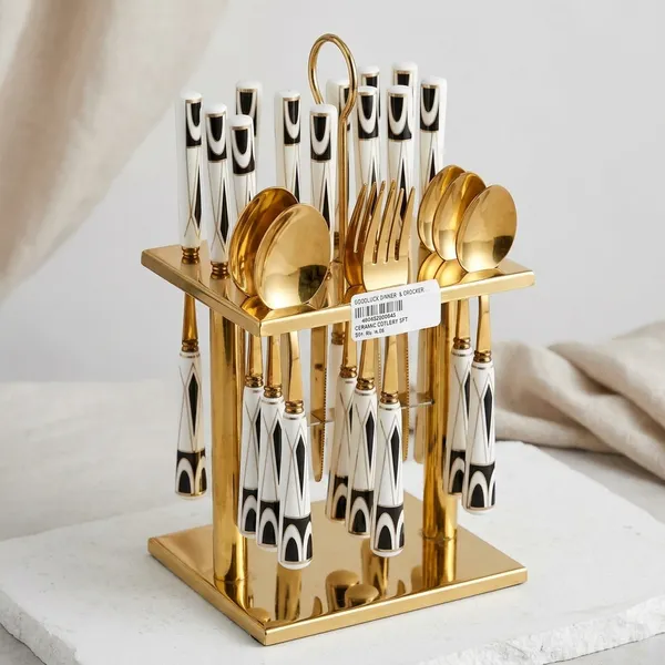Stainless_Steel_Modern_Geometric_Pattern_Cutlery_Set_With_Stand_Set_Of_24