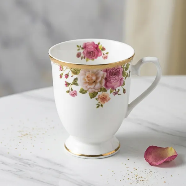Porcelain_Classic_Floral_Print_Mug_Set_Of_2_With_Gold_Trim_80293