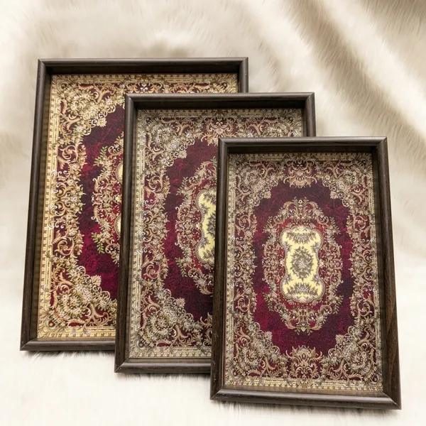 Wooden_Decorative_Persian_Medallion_Pattern_Tray_Set_Of_3