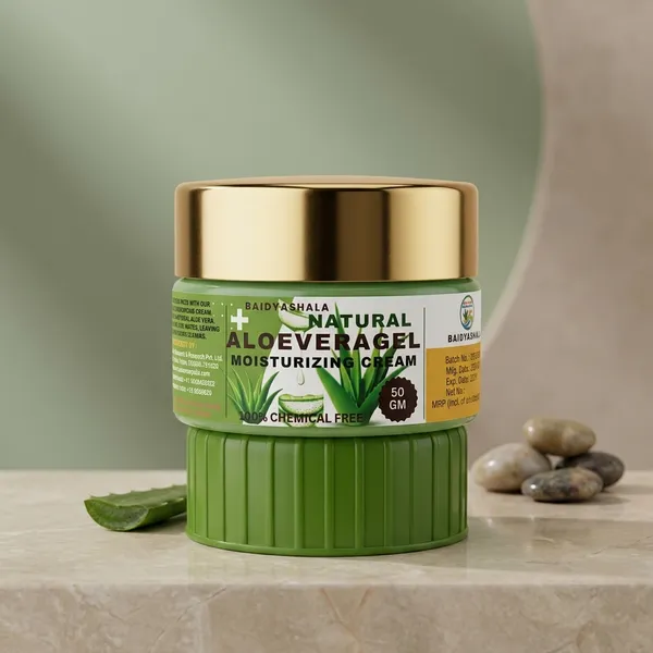 Baidyashala_Aloe_Vera_Vitamin_E_Moisturizing_Gel_Cream_50Gm