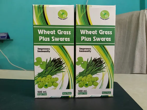 Baidyashala_Wheatgrass_Tulsi_Amla_Immunity_Health_Drink_500Ml