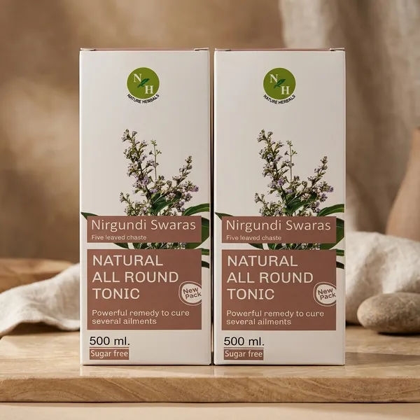 Baidyashala_Nirgundi_Swaras_Sugar_Free_Herbal_Tonic_500Ml