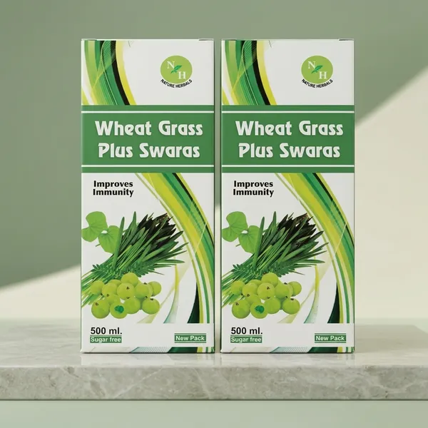 Baidyashala_Wheatgrass_Tulsi_Amla_Immunity_Health_Drink_500Ml