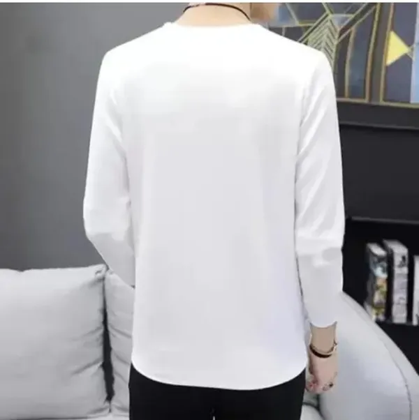 Men'S_White_Long_Sleeve_T-Shirt_With_Geometric_Print