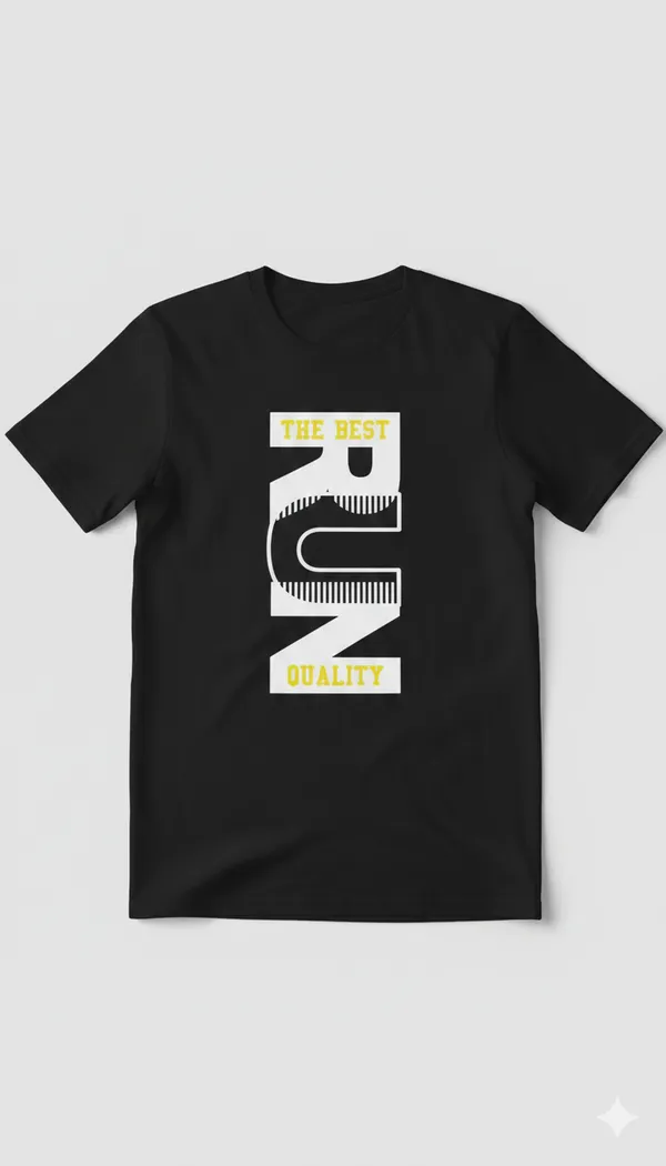 Black_Graphic_T-Shirt_-_'The_Best_Quality'_Typography_Print