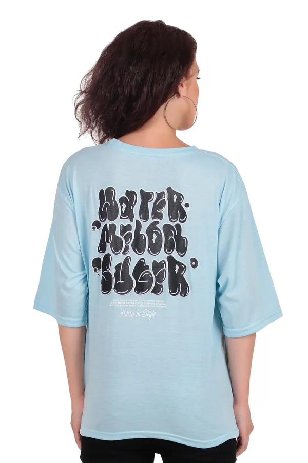 Oversized_Graphic_Print_T-Shirt_-_Never_Look_Back_Slogan_Tee