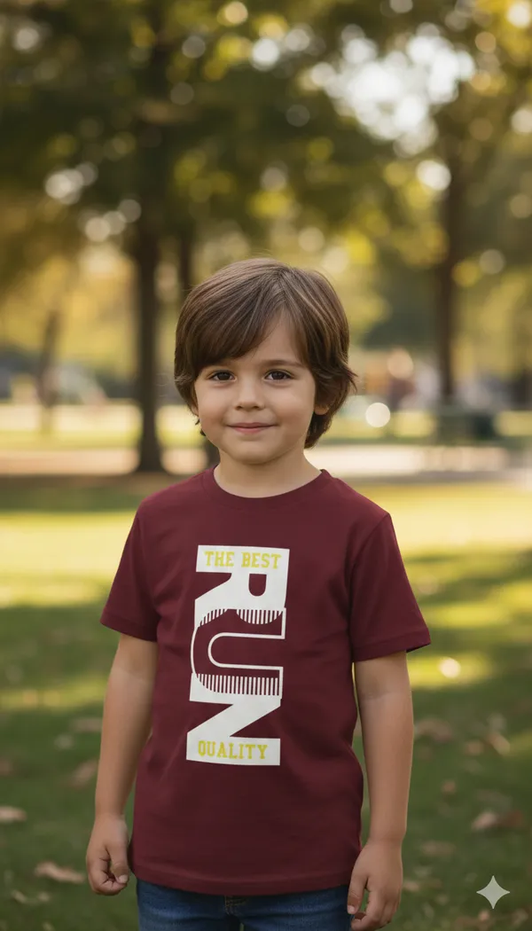 Boys_Maroon_Graphic_Print_T-Shirt_-_'The_Best_Run_Quality'