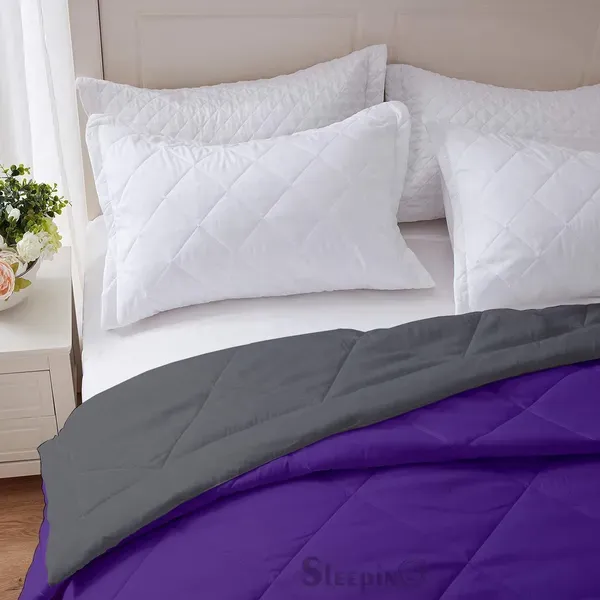 Purple_Dark_Grey_Breathable_Microfiber_Machine_Washable_150_Gsm_Ac_Reverse_Cover