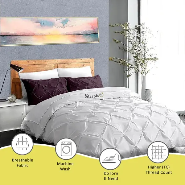 Pack_Of_6_Plum_400_Tc_Egyptian_Cotton_Rich_Pintuck_Pinch_Pleated_Pillow_Cover