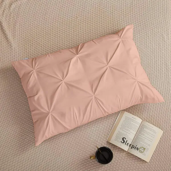 Pack_Of_6_Peach_Microfiber_Pinch_Pleated_Machine_Washable_Pillow_Cover