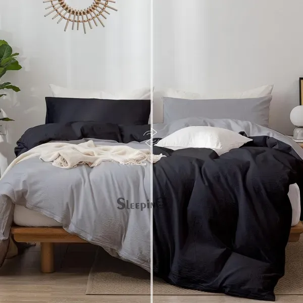 Black_Soft_Brushed_Microfiber_Reversible_Rajai_Cover_Set_With_Zipp_Cover