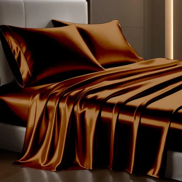Chocolate_Sleepino_Luxurious_Satin_Pillow_Covers_Dreamy_Romantic_Night_Cover
