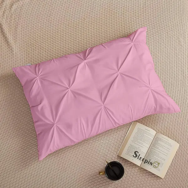 Pack_Of_2_Baby_Pink_400_Tc_Egyptian_Cotton_Rich_Pintuck_Pinch_Pleated_Pillow_Cover