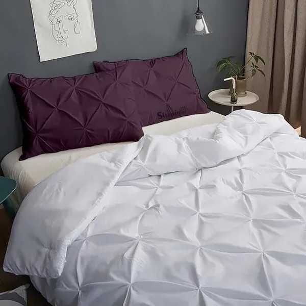 Pack_Of_8_Plum_400_Tc_Egyptian_Cotton_Rich_Pintuck_Pinch_Pleated_Pillow_Cover