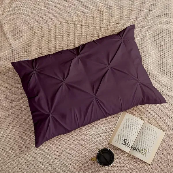 Pack_Of_8_Plum_400_Tc_Egyptian_Cotton_Rich_Pintuck_Pinch_Pleated_Pillow_Cover