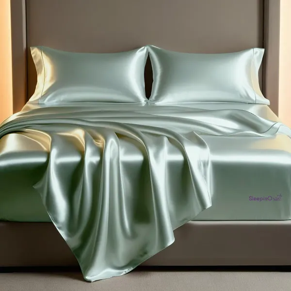 French_Grey_Sleepino_Luxurious_Satin_Pillow_Covers_Dreamy_Romantic_Nigheavy_Winter