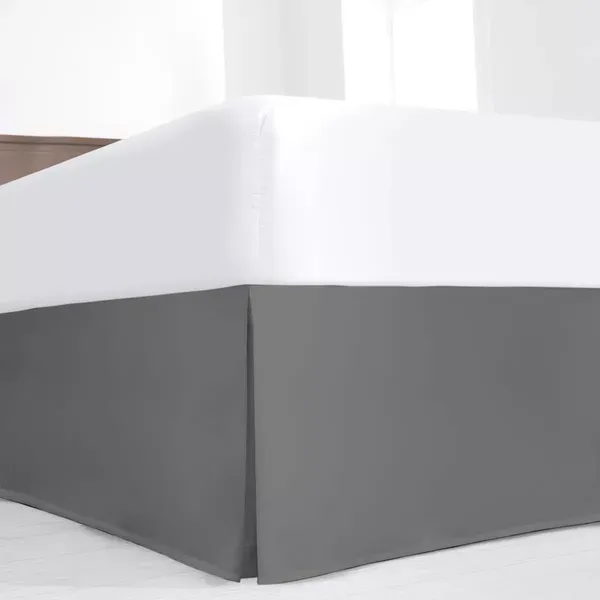 Dark_Grey_Easy_Fit_Box_Pleated_Bed_Skirt