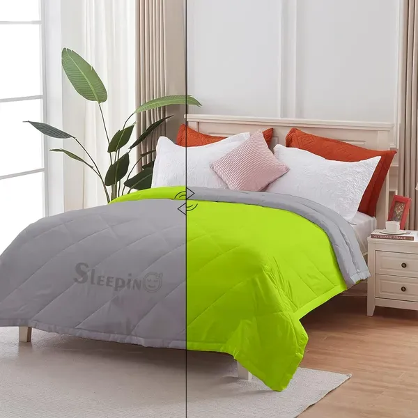 Green_Breathable_Microfiber_Machine_Washable_150_Gsm_Ac_Reversible_Cover