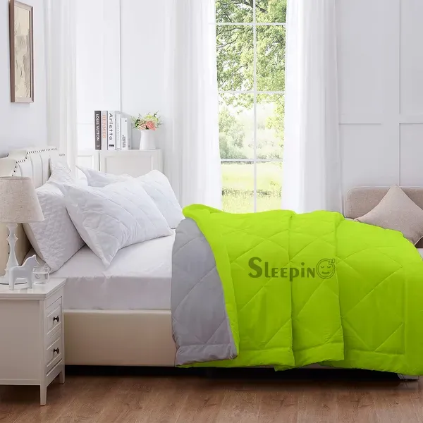 Green_Breathable_Microfiber_Machine_Washable_150_Gsm_Ac_Reversible_Cover