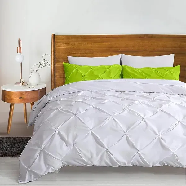 Pack_Of_6_Parrot_Green_Microfiber_Pinch_Pleated_Machine_Washable_Pillow_Cover