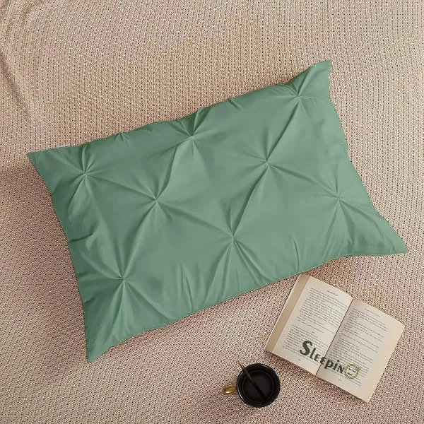 Pack_Of_6_Emerald_Green_Microfiber_Pinch_Pleated_Machine_Washable_Pillow_Cover