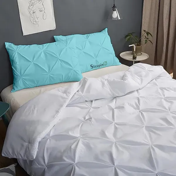 Pack_Of_8_Sky_Blue_Microfiber_Pinch_Pleated_Machine_Washable_Pillow_Cover