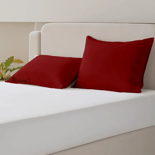Pack_Of_2_Burgundy_Super_Soft_Cotton_Finish_Microfiber_Machine_Washable_Pillow_Cover