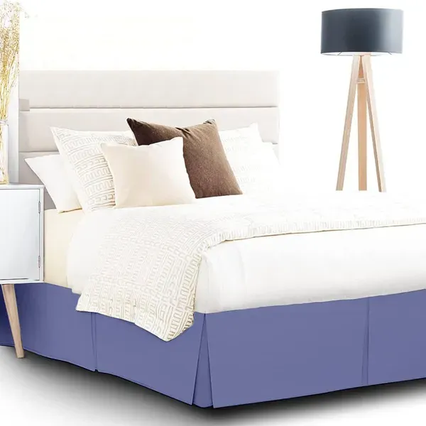 Blue_Easy_Fit_Box_Pleated_Bed_Skirt