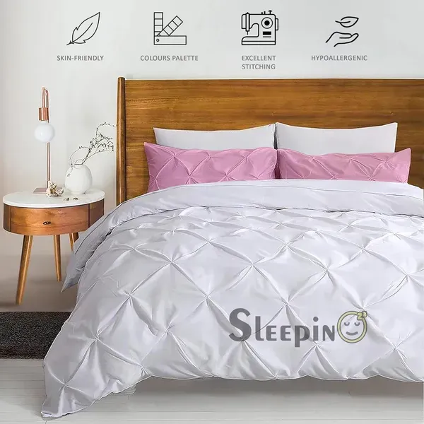 Pack_Of_8_Baby_Pink_400_Tc_Egyptian_Cotton_Rich_Pintuck_Pinch_Pleated_Pillow_Cover
