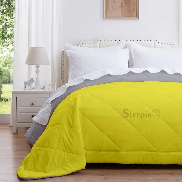 Vanilla_Yellow_Breathable_Microfiber_Machine_Washable_150_Gsm_Cover
