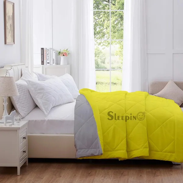 Vanilla_Yellow_Breathable_Microfiber_Machine_Washable_150_Gsm_Cover