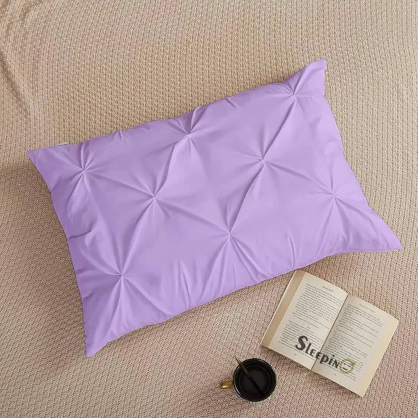 Pack_Of_4_Lavender_400_Tc_Egyptian_Cotton_Rich_Pintuck_Pinch_Pleated_Pillow_Cover