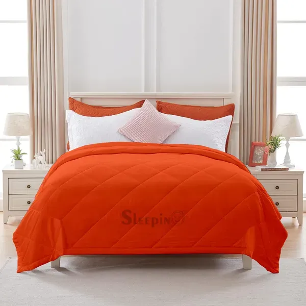 Orange_Breathable_Microfiber_150_Gsm_Dohar