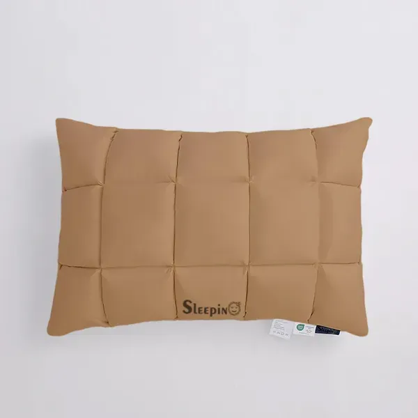 Pack_Of_2_Beige_Premium_Box_Baffle_Pinch_Pleat_Adjustable_Height_Pillow