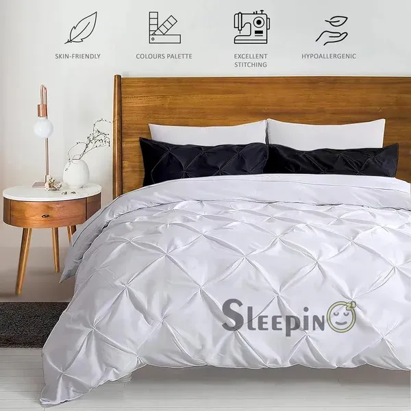 Pack_Of_4_Black_Microfiber_Pinch_Pleated_Machine_Washable_Pillow_Cover
