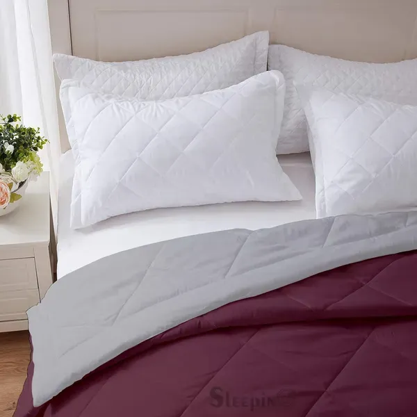 Wine_Breathable_Microfiber_Machine_Washable_150_Gsm_Ac_Reversible
