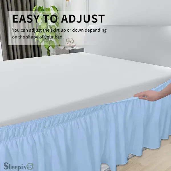 Sky_Blue_Wrinkle_Free_Brushed_Microfiber_Wrap_Around_Easy_Elastic_Fit_Bed_S_Cover