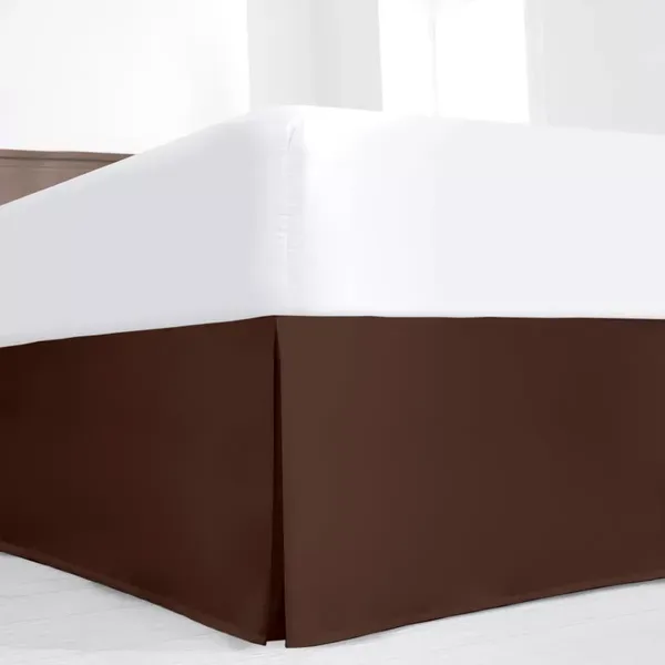 Brown_Easy_Fit_Box_Pleated_Bed_Skirt