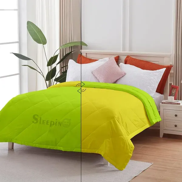 Vanilla_Yellow_Breathable_Microfiber_Machine_Washable_150_Gsm_Ac_Reversible