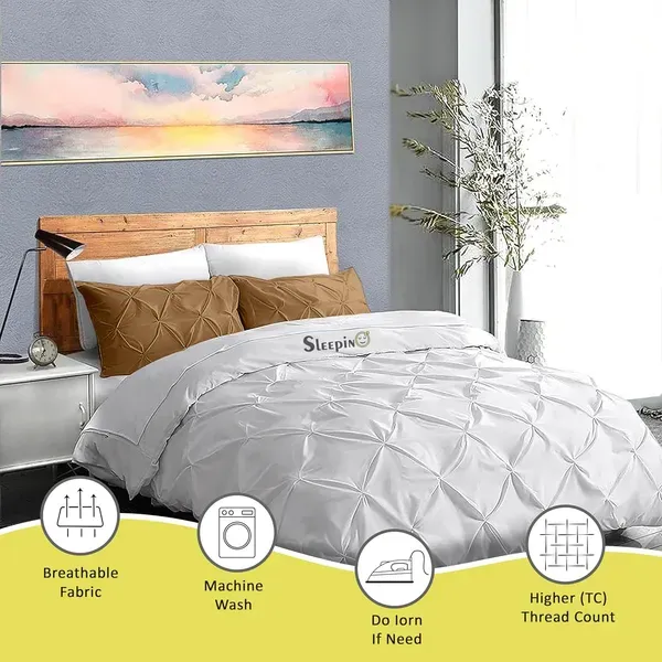 Pack_Of_8_Beige_Microfiber_Pinch_Pleated_Machine_Washable_Pillow_Cover