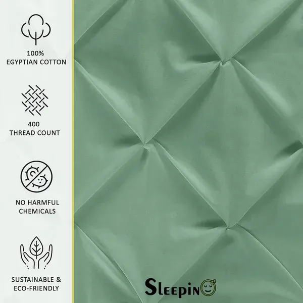 Pack_Of_8_Emerald_Green_Microfiber_Pinch_Pleated_Machine_Washable_Pillow_Cover