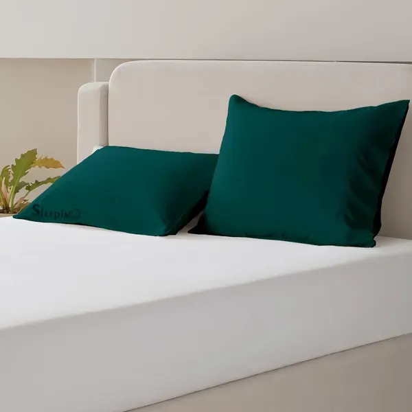 Pack_Of_4_Teal_Super_Soft_Cotton_Finish_Microfiber_Machine_Washable_Pillow_Cover