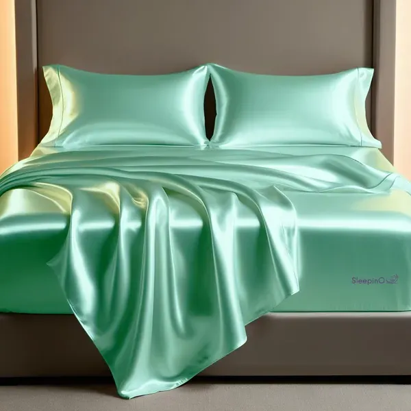 Aqua_Green_Sleepino_Luxurious_Satin_Pillow_Covers_Dreamy_Romantic_Night_Cover