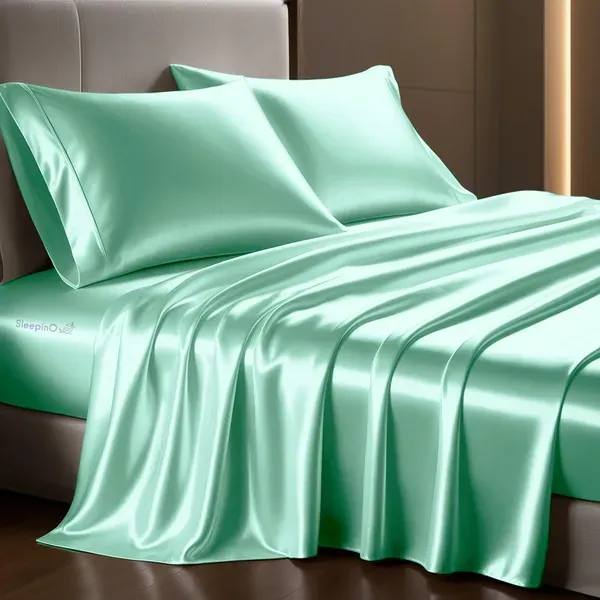 Aqua_Green_Sleepino_Luxurious_Satin_Pillow_Covers_Dreamy_Romantic_Night_Cover