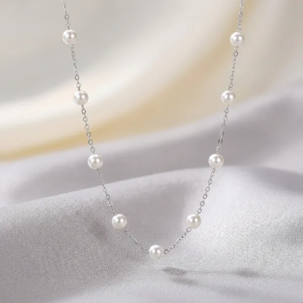 Silver_925_Sterling_Silver_Pearl_Accent_Chain_Necklace_For_Women