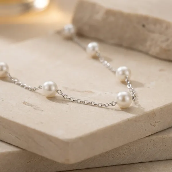 Silver_925_Sterling_Silver_Pearl_Accent_Chain_Necklace_For_Women