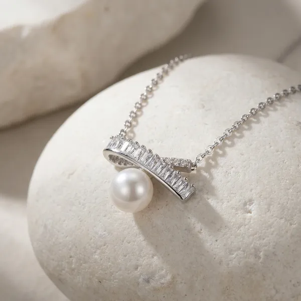 Silver_925_Sterling_Silver_Bar_Crystal_Pearl_Pendant_Necklace_For_Women