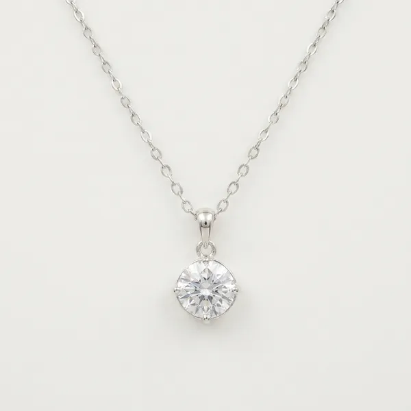 Silver_925_Sterling_Silver_Solitaire_Crystal_Pendant_Necklace_For_Women