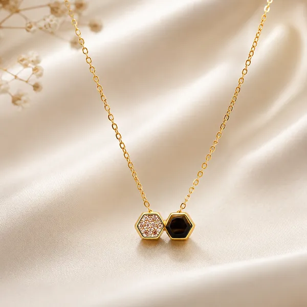Gold_925_Sterling_Silver_Gold_Plated_Hexagon_Crystal_Pendant_Necklace_For_Women