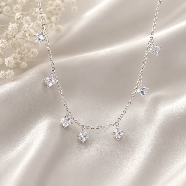 Silver_925_Sterling_Silver_Crystal_Charm_Chain_Necklace_For_Women